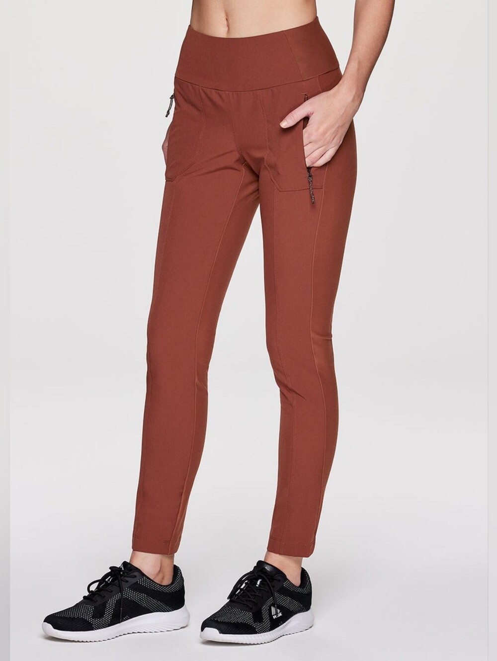 Avalanche Outdoor Laurel Hybrid Zip Pocket Pant in Cinnamon Women's XS